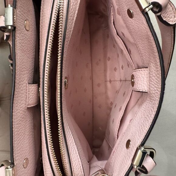 Kate Spade Pink Leather Tote Bag - Picture 10 of 11